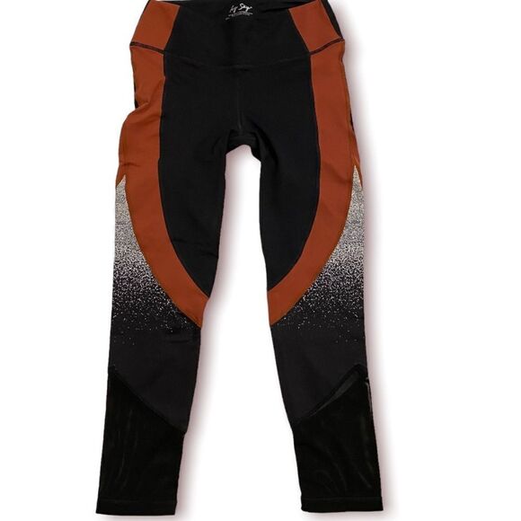 Weissman Ivy Sky dance pants mesh KELLI CROP LEGGINGS C04201 XS adult XSA - Picture 2 of 11